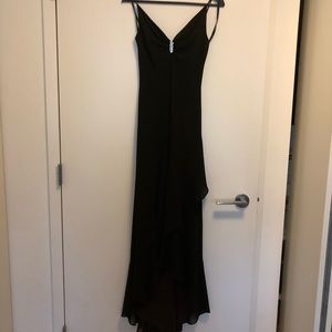 Betsy & Adam Elegant Black Dress